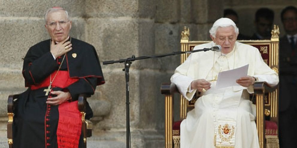 Foto: El Papa confiesa a cuatro jóvenes en el acto más íntimo de su visita