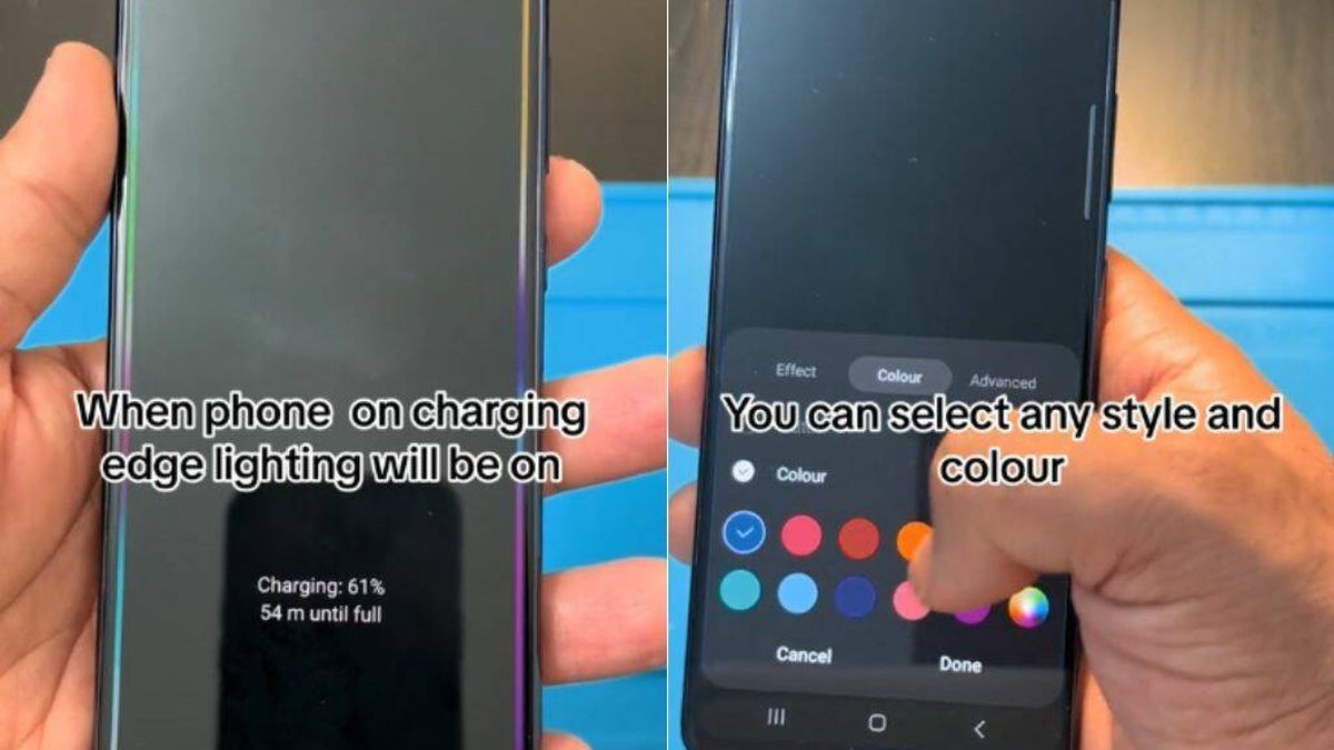El truco para cambiar tu móvil Samsung con esta animación mientras carga la batería