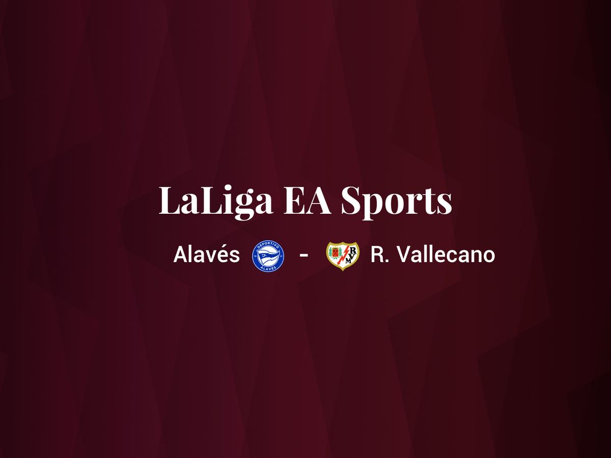 Foto: Resultados Deportivo Alavés - Rayo Vallecano de LaLiga EA Sports (C.C./Diseño EC)