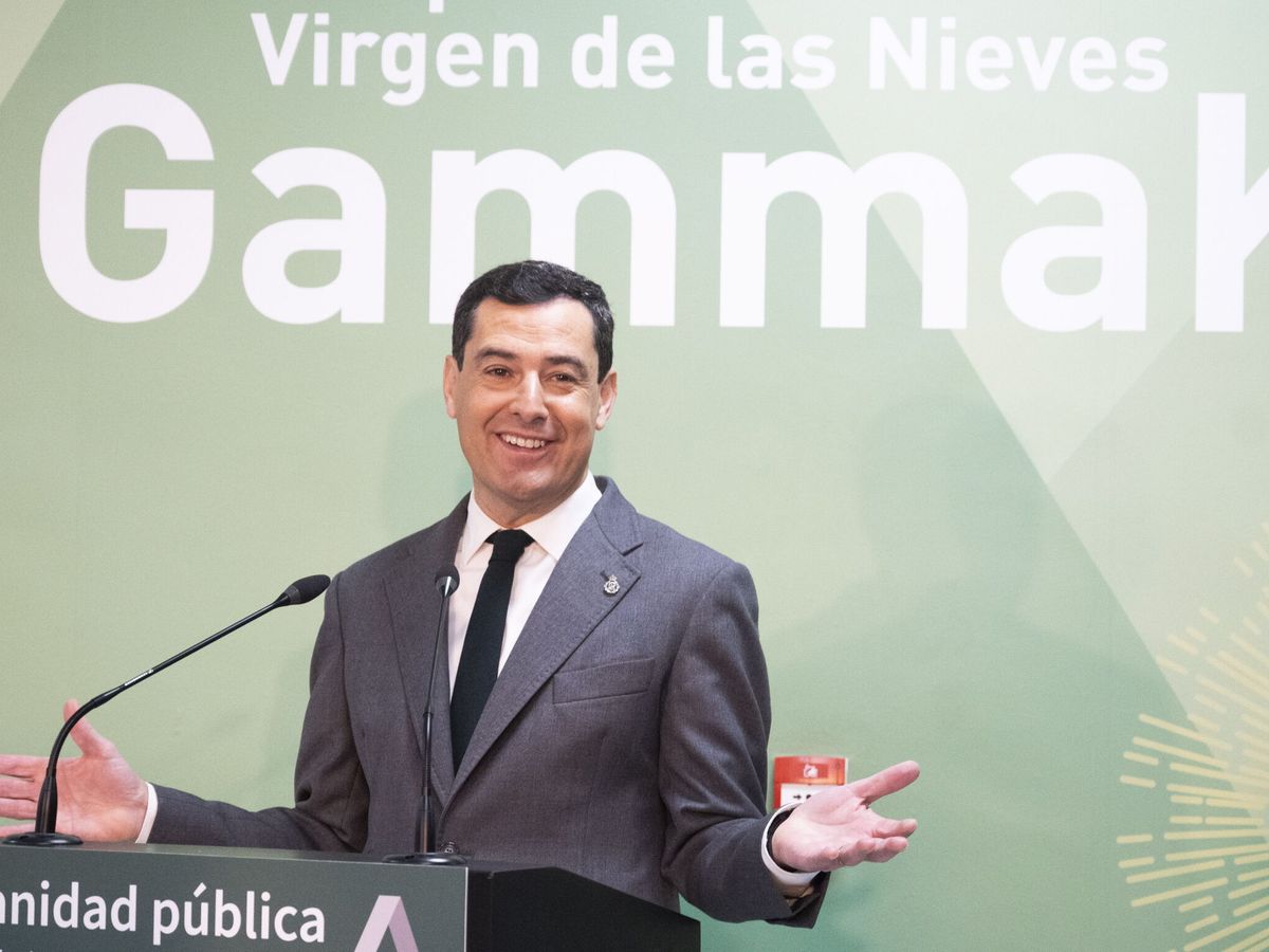 Foto: Juanma Moreno, presidente de Andalucía. (EFE/Miguel Ángel Molina)