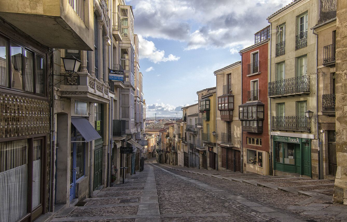 La calle Balborraz, en Zamora. (Lorenmart/Flickr)