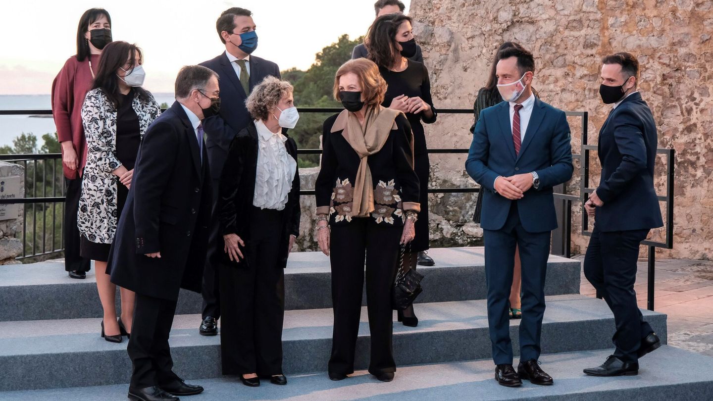 La reina Sofía durante su visita a Ibiza. (EFE/Foto:Sergio G. Cañizares)