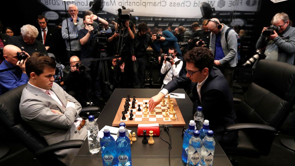 Carlsen y Caruana irán a las partidas de desempate del Mundial de ajedrez