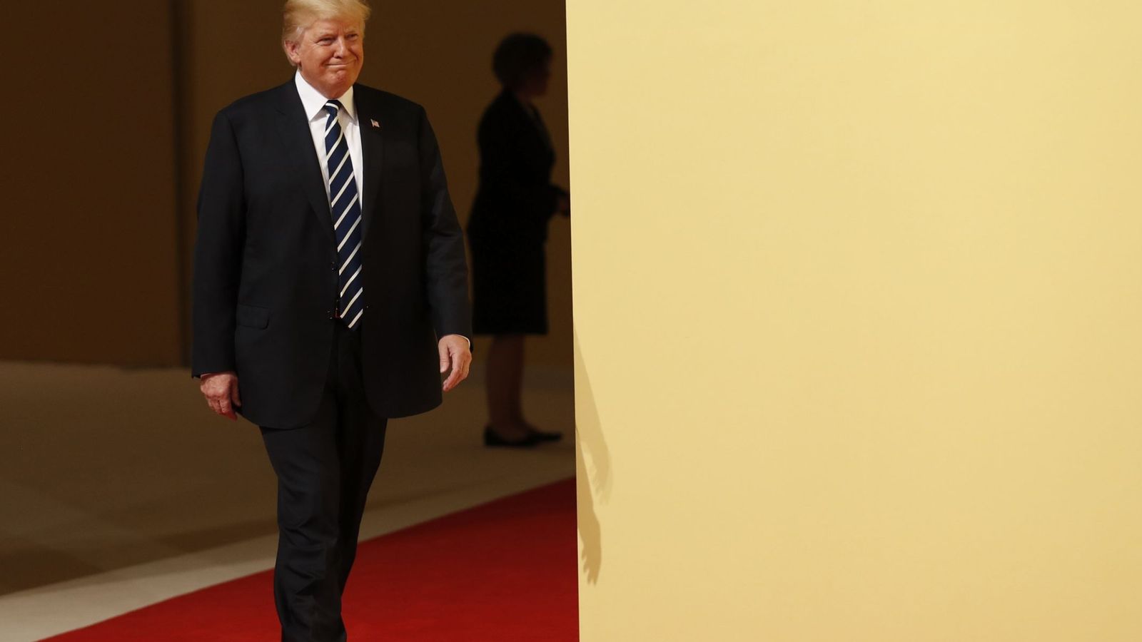 Foto: El presidente estadounidense, Donald J. Trump, a su llegada a la cumbre de líderes de estado y gobierno del G20. (EFE)