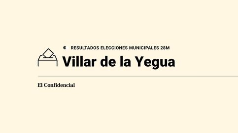 Resultados y ganador en Villar de la Yegua durante las elecciones del 28-M, escrutinio en directo