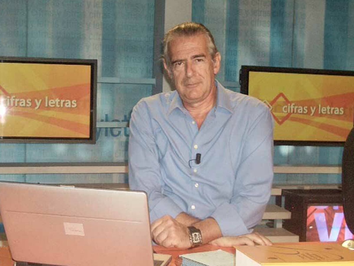 Foto: Antonio Elegido, experto en letras de 'Cifras y letras'. (Telemadrid)