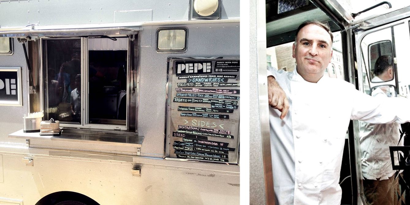 Food truck Pepe, de José Andrés. 