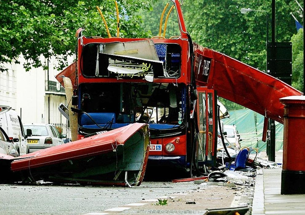 Foto: Imagen de los atentados de Londres, perpetrados por yihadistas el 7 de julio de 2005. (EFE)