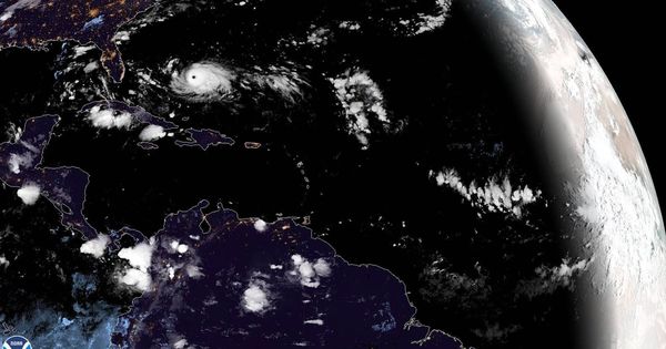 Foto: Fotografía del huracán Dorian tomada por el Centro Nacional de Huracanes. (EFE)
