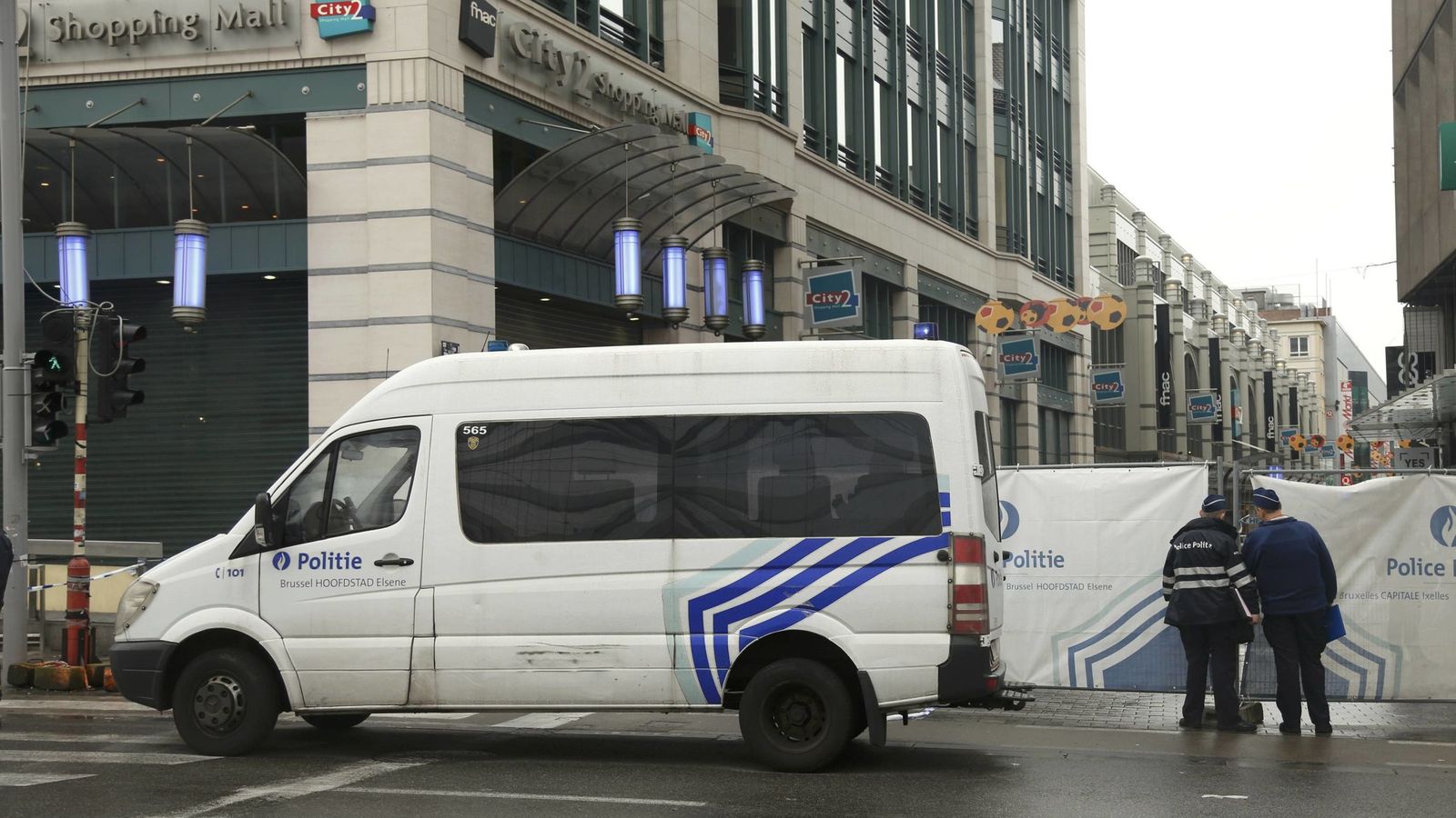 Foto: La Policía belga vigila la zona. (Reuters)
