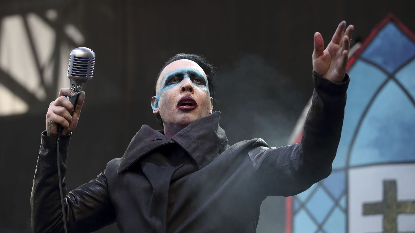 Marilyn Manson en 2015. (Efe)