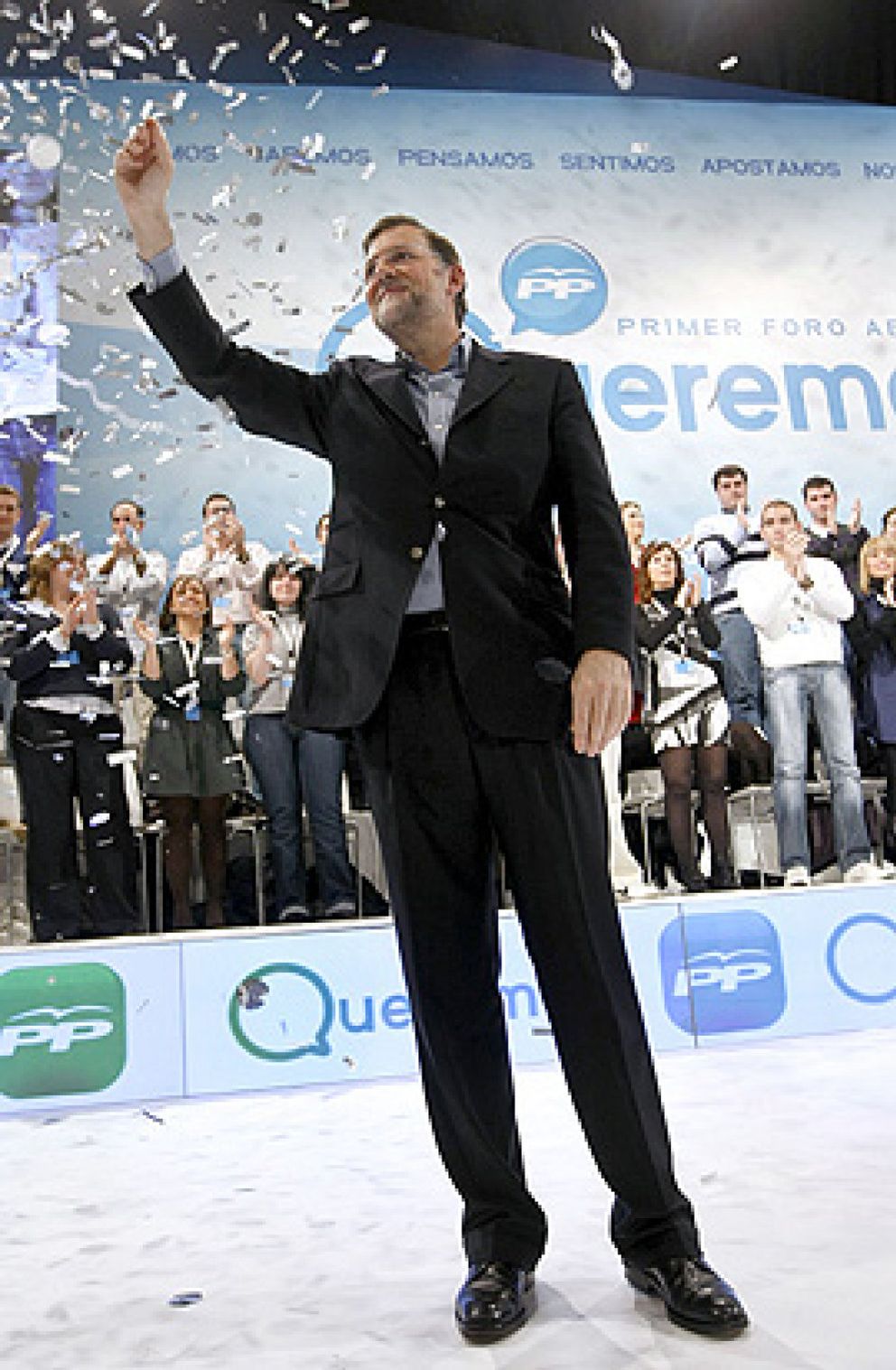 Foto: Rajoy le copia el discurso de investidura a Obama