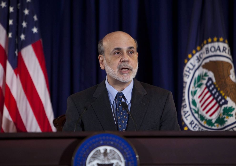 Foto: El presidente de la Fed, Ben Bernanke