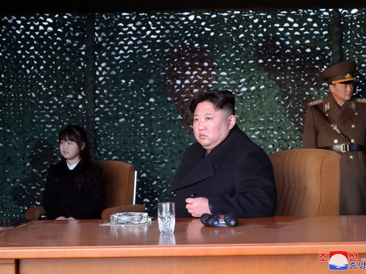 Photo: Kim Jong-un.  (EFE/EPA/KCNA)