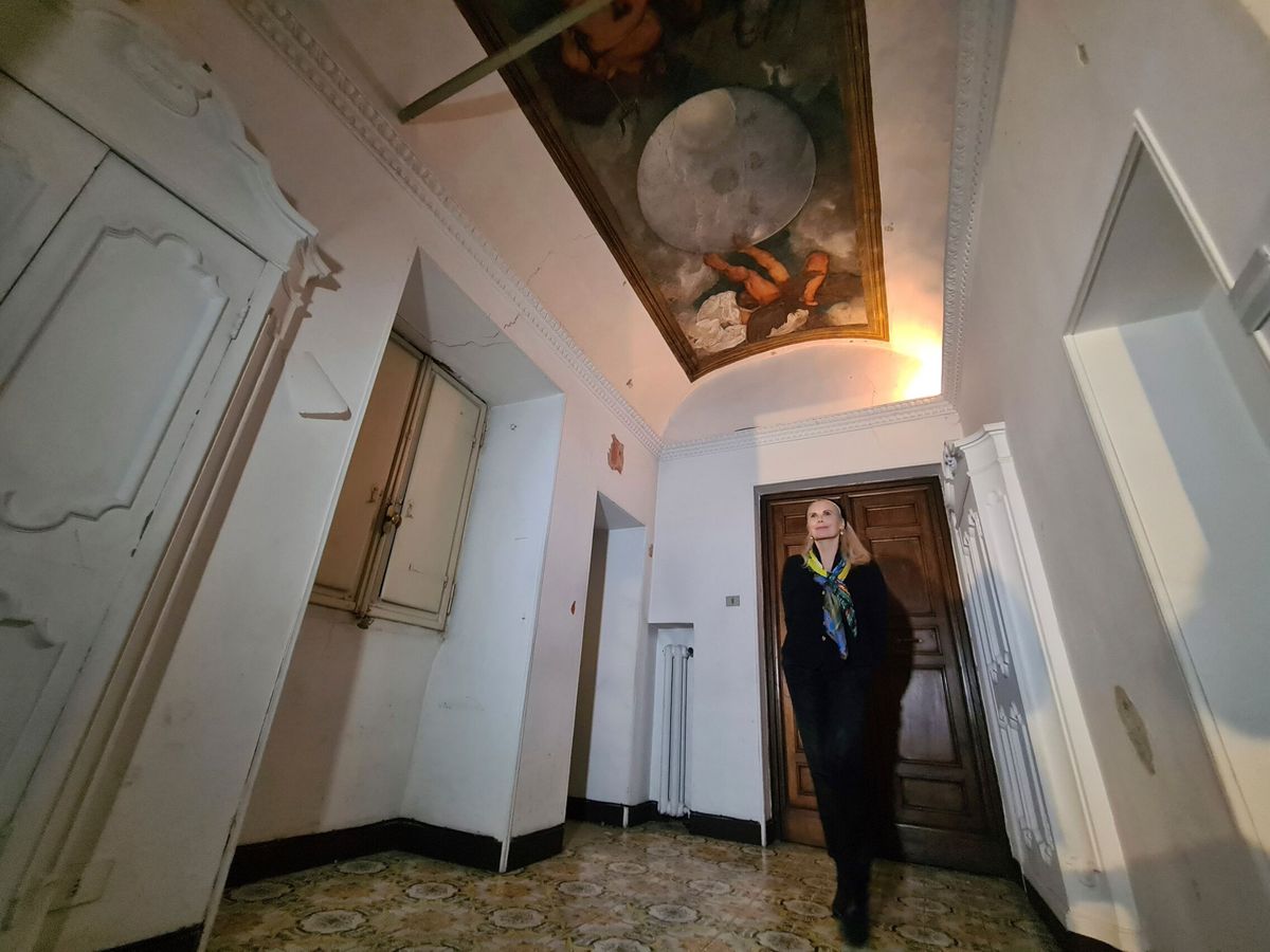 Foto: Sale a subasta el palacio romano que custodia el único mural de Caravaggio (EFE/Gonzalo Sánchez)
