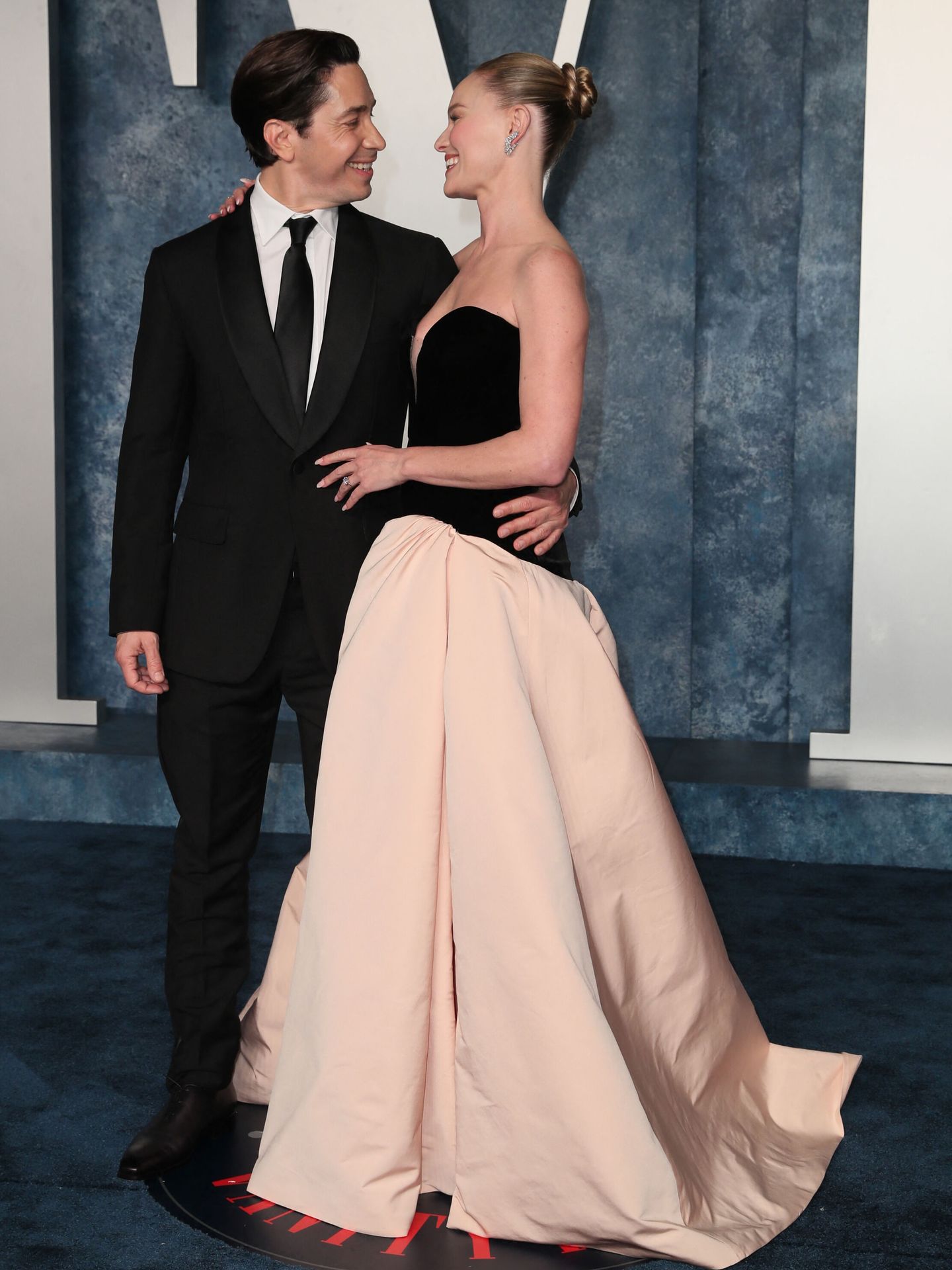 Justin Long y Kate Bosworth. (Reuters/Danny Moloshok)