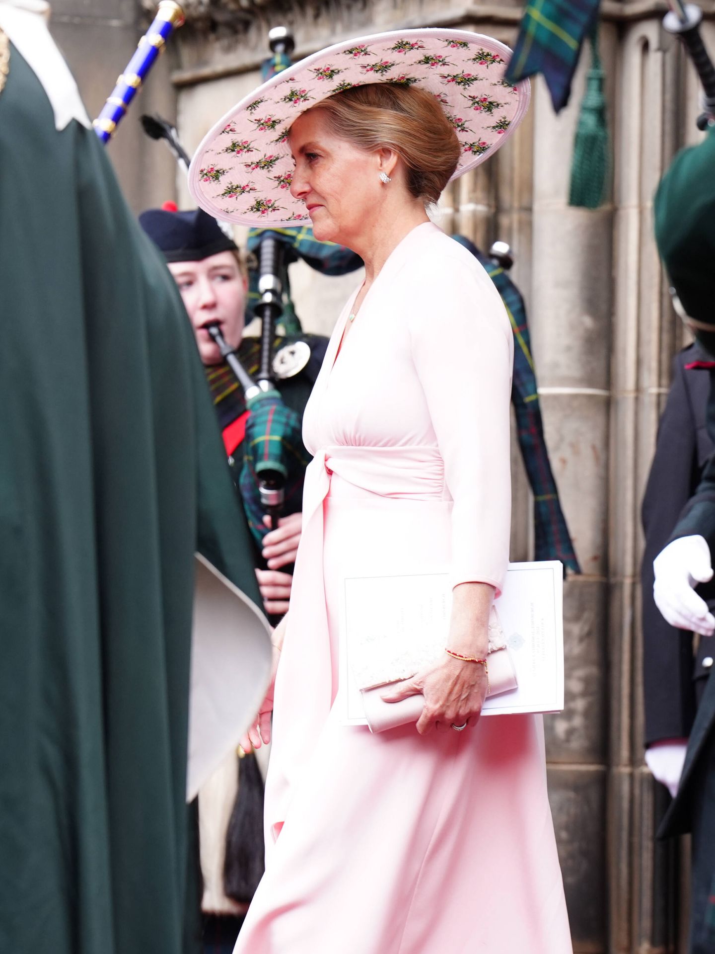 Sophie, duquesa de Edimburgo, tras el servicio religioso. (Gtres)