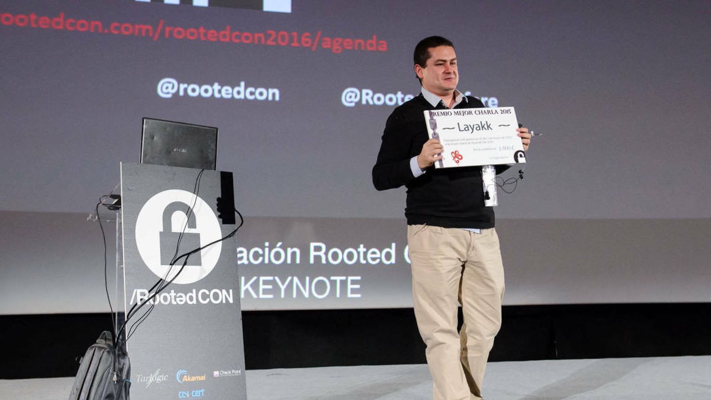 Román Ramírez, en la RootedCON 2016. Foto: Flickr/RootedCON.