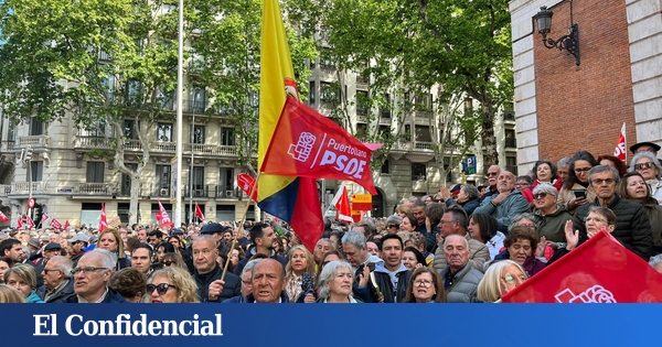  ¡Pedro, quédate! : militantes socialistas piden al presidente que no dimita (pero pocos tienen esperanzas)