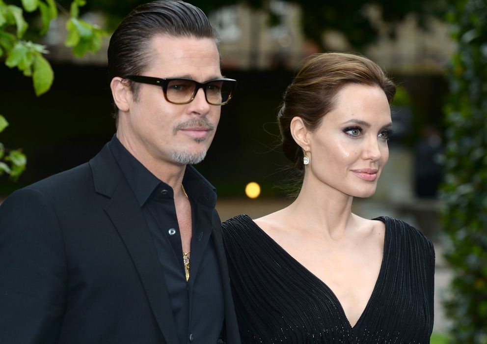 Foto: Brad Pitt y Angelina Jolie el pasado mes de mayo en el estreno de 'Maléfica' en Londres (Gtres)