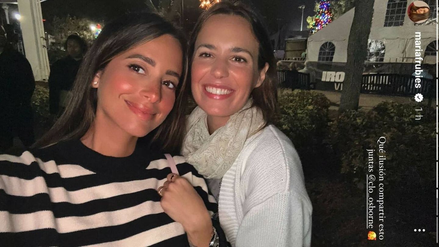 Claudia Osborne y María Fernández-Rubíes. (Redes sociales)