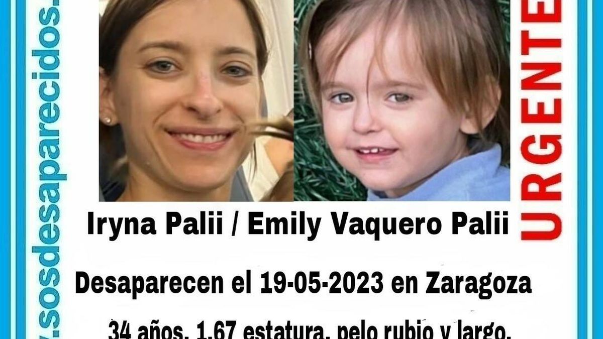 Buscan a Emily Vaquero, una niña de dos años secuestrada por su madre en Zaragoza