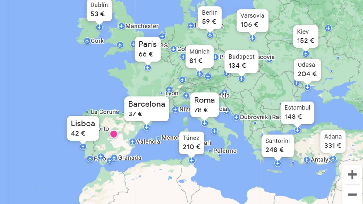 El truco de Google para conseguir vuelos baratos, incluso a Menorca