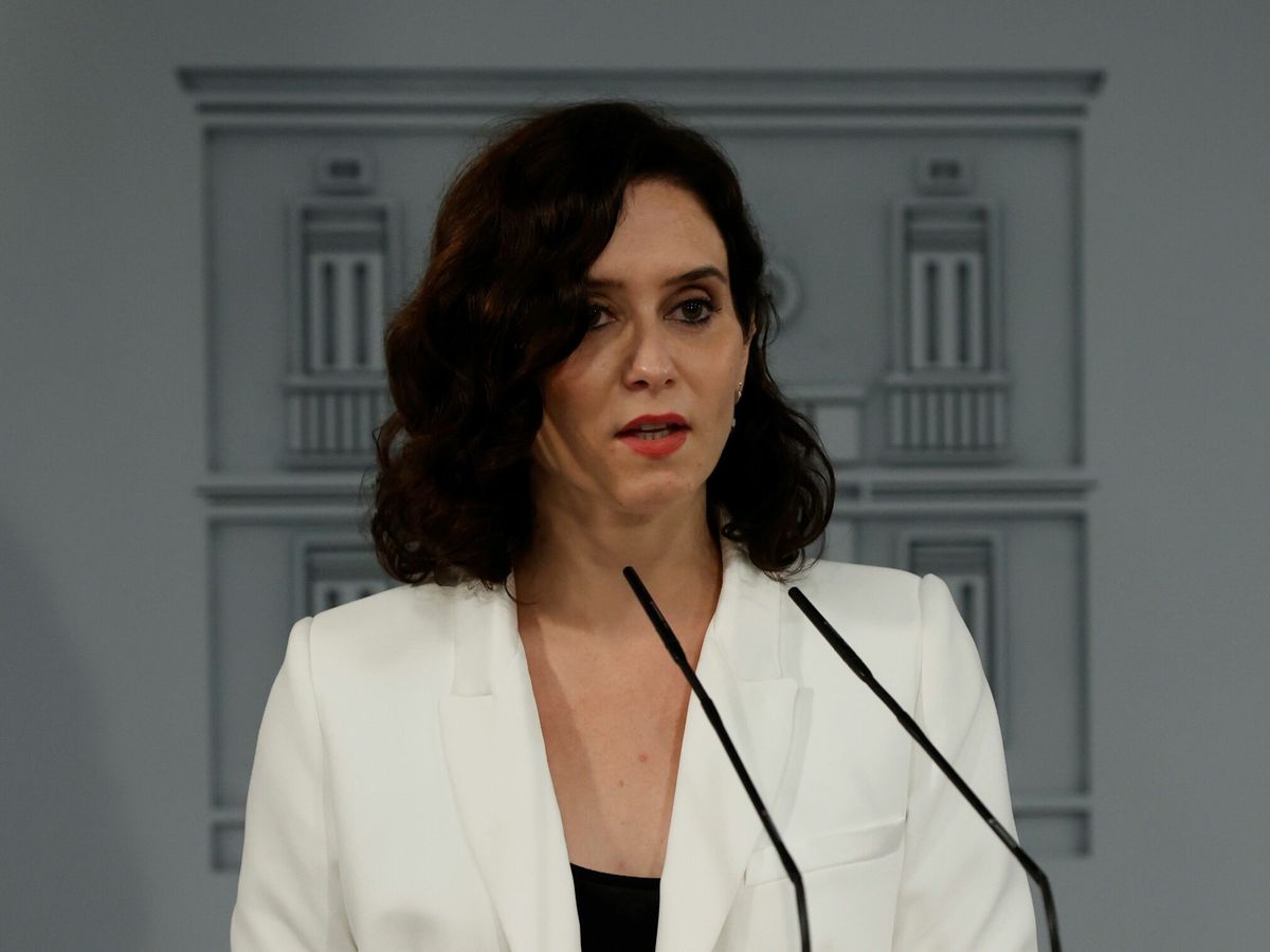 Foto: La presidenta madrileña, Isabel Díaz Ayuso. (EFE/J.J. Guillén)