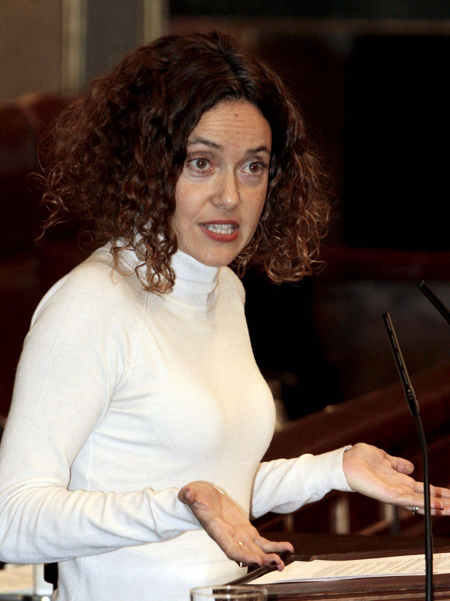 La diputada del PSC Meritxell Batet Lamaña, en el Congreso de los Diputados. (EFE/J.L Pino)
