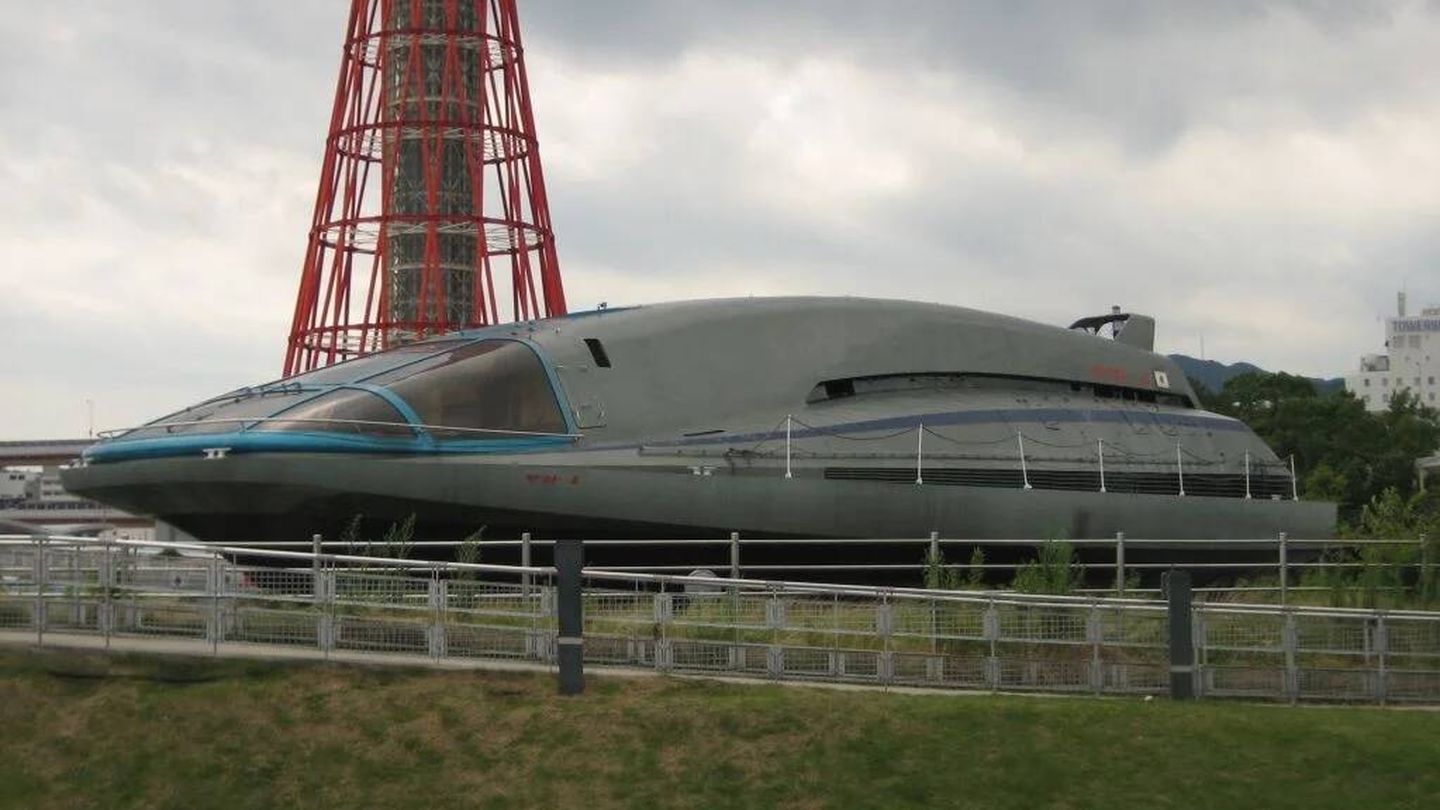El Yamato-1, un prototipo diseñado para probar la tecnología de propulsión MHD.