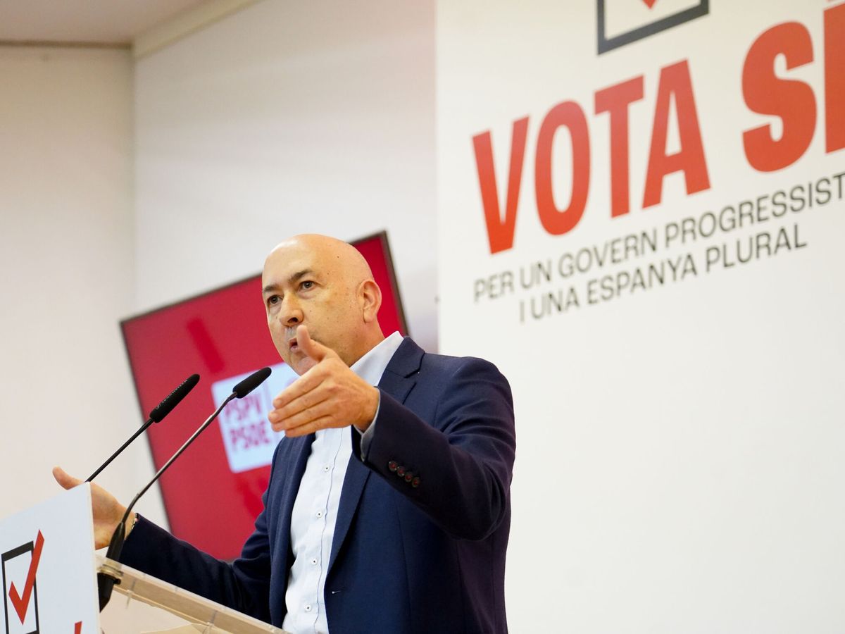 Foto: Alejandro Soler, actual secretario del PSPV de la provincia de Alicante. (EP/Eduardo Manzana) 