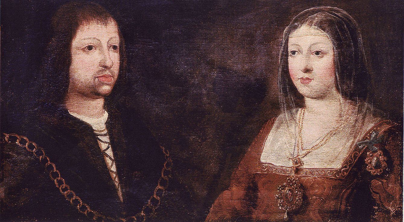 Los Reyes Católicos, Isabel y Fernando.
