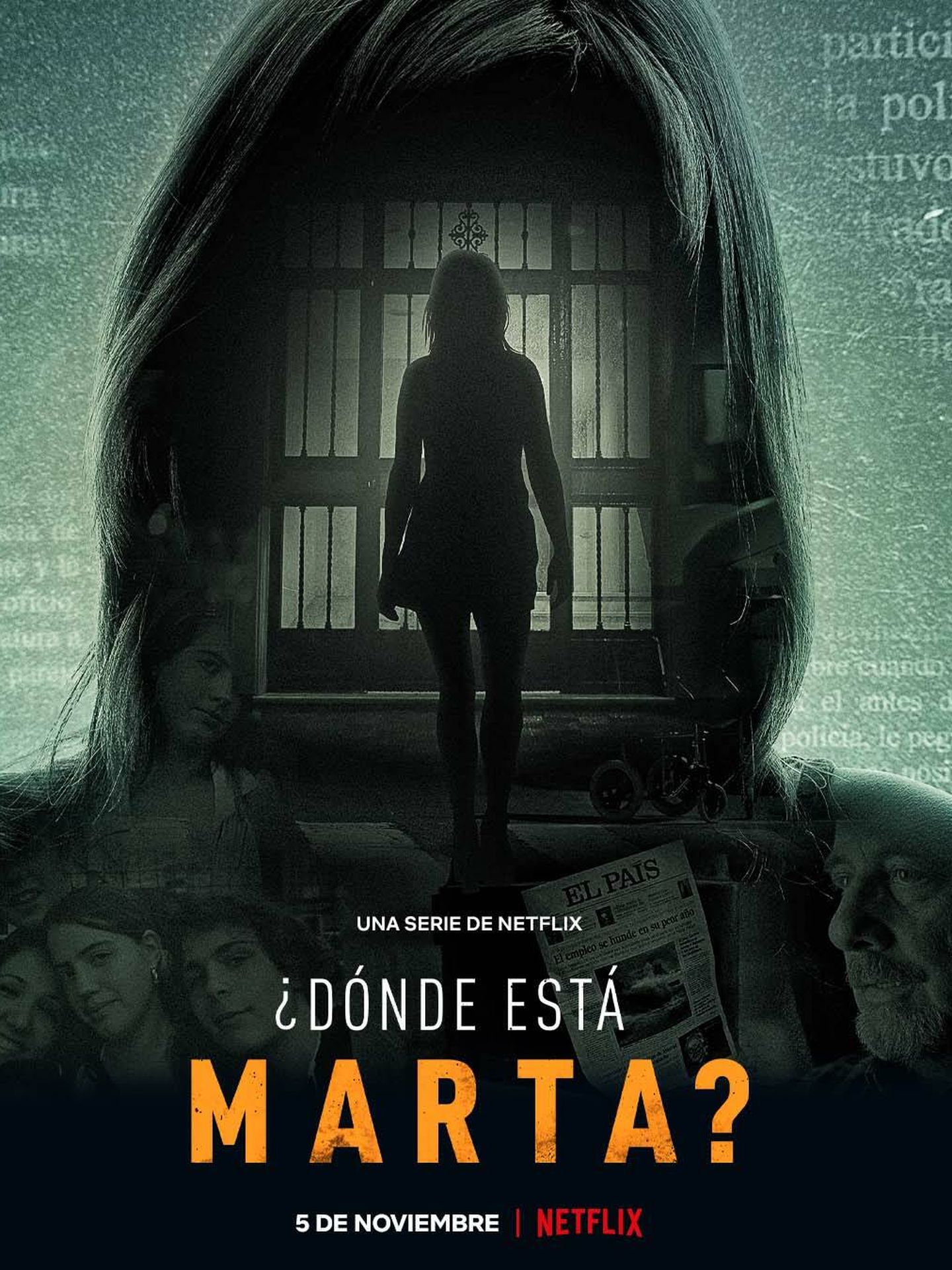 Cartel de '¿Dónde está Marta?'. (Netflix)