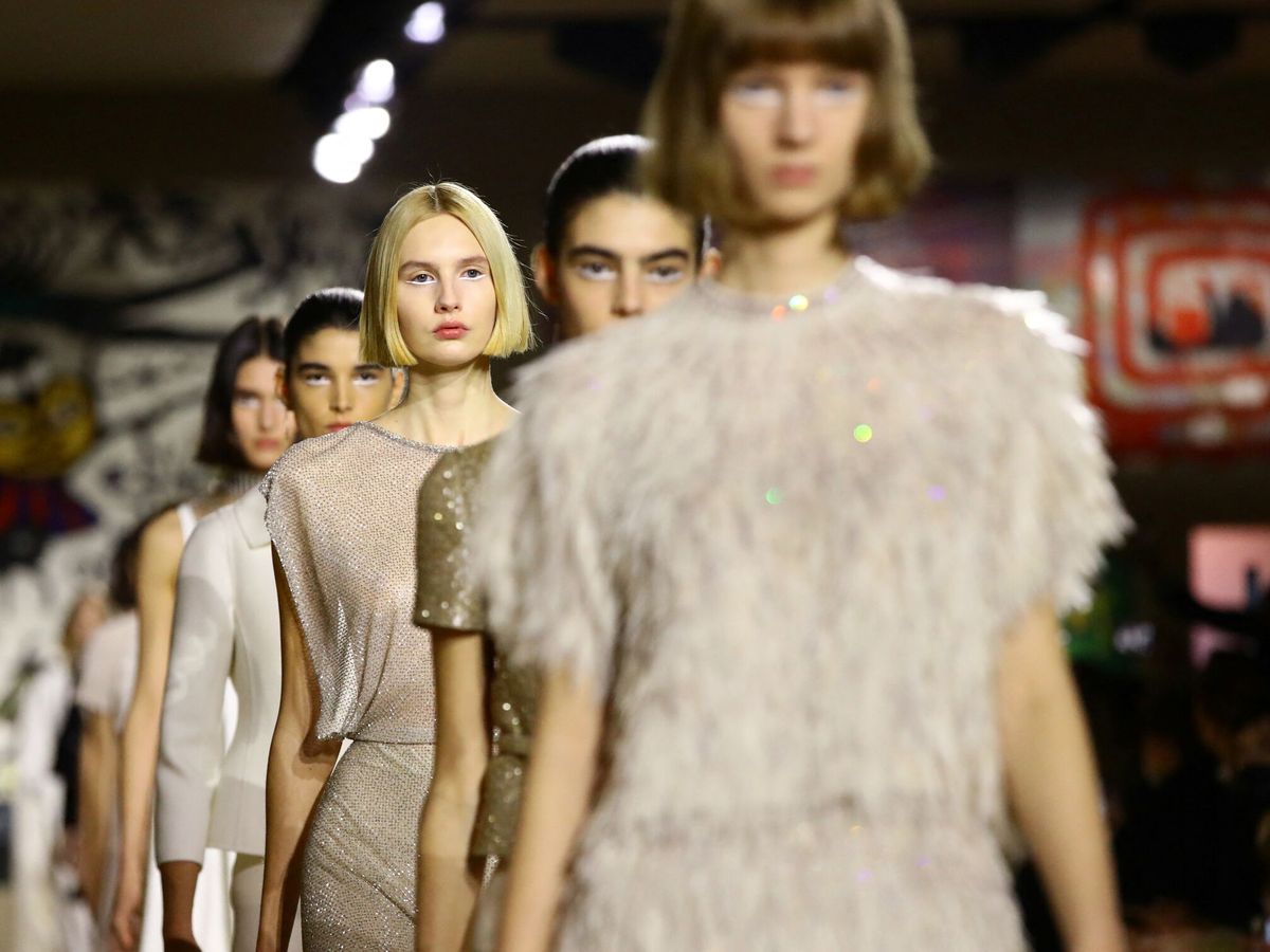 Foto: La colección de alta costura primavera-verano 2022 de Dior. (Reuters/Violeta Santos Moura)