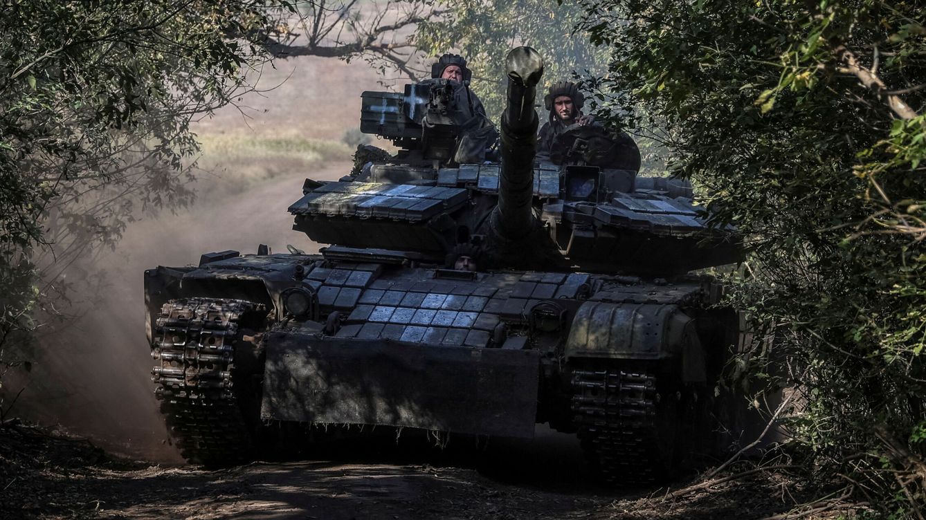 Foto: Un tanque de las tropas ucranianas en Donetsk, (Reuters/Oleksandr Ratushniak)