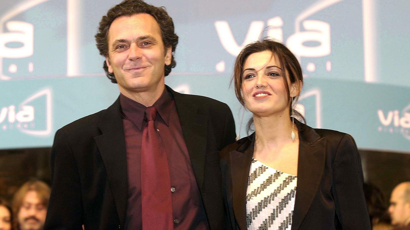 Coronado y Mónica Molina, en el año 2000.