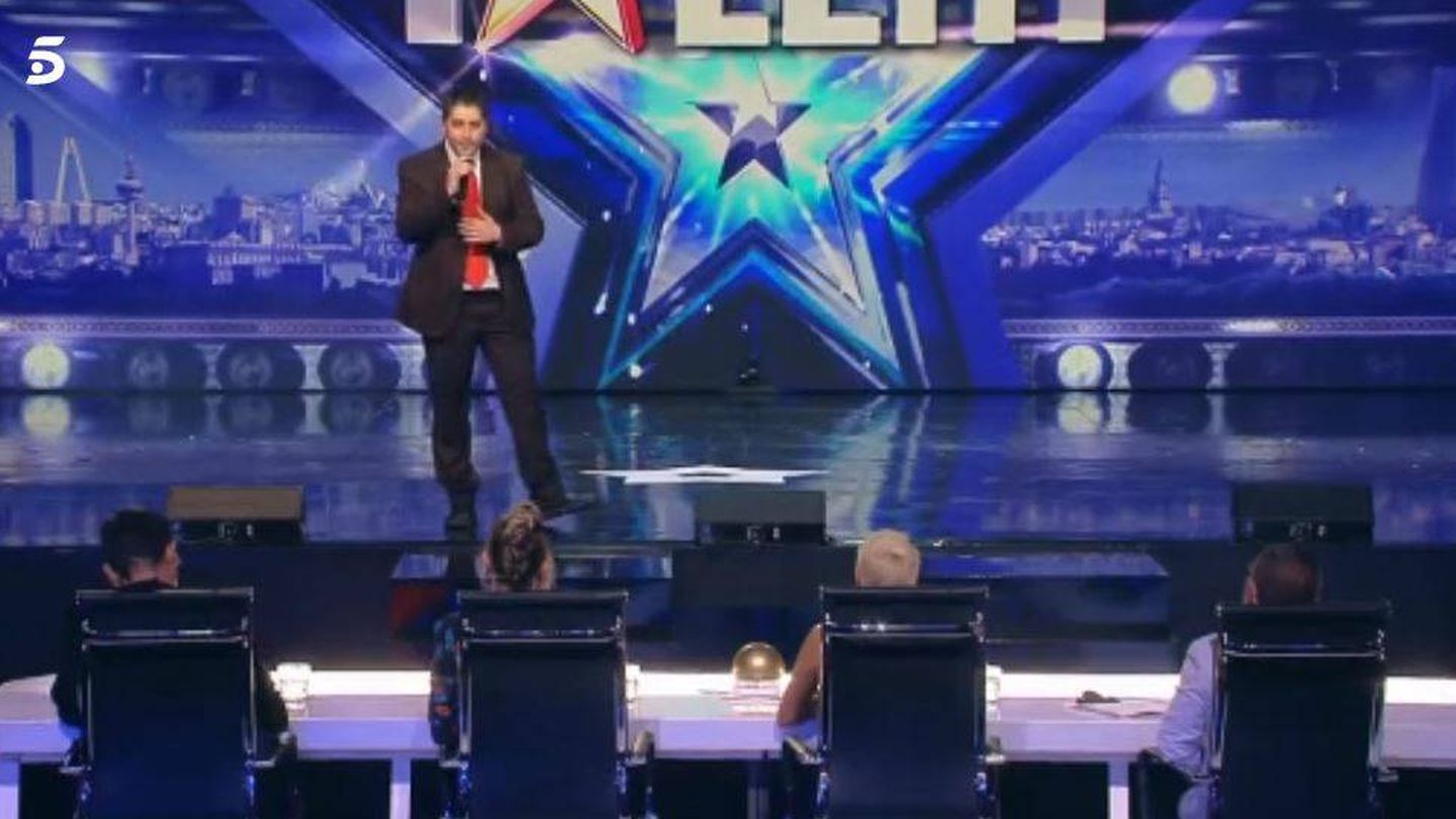 Jordi Giménez actúa en 'Got Talent'.