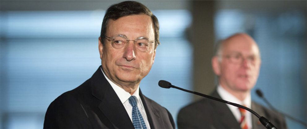 Foto: La banca española, en manos de Draghi: la deuda con el BCE sube otro 15% desde abril