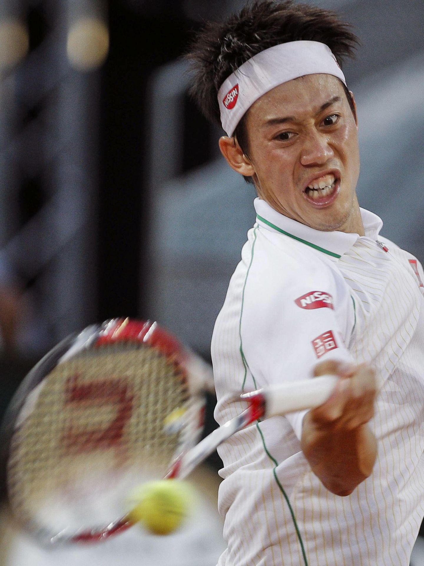 Nishikori ganó a Ferrer en un gran duelo.
