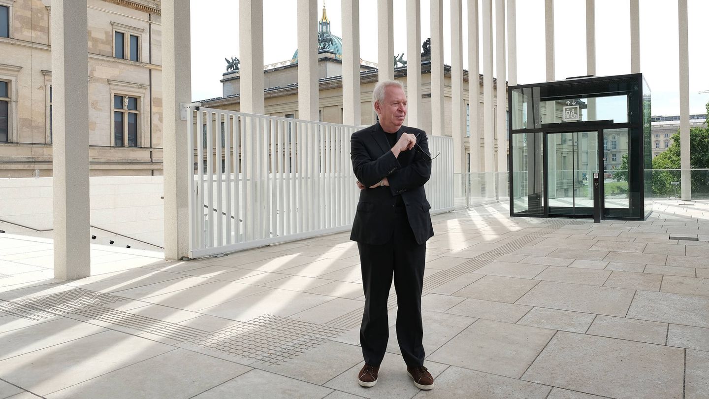 Sir David Chipperfield, ganador del premio Pritzker de arquitectura 2023. (Getty/Sean Gallup)