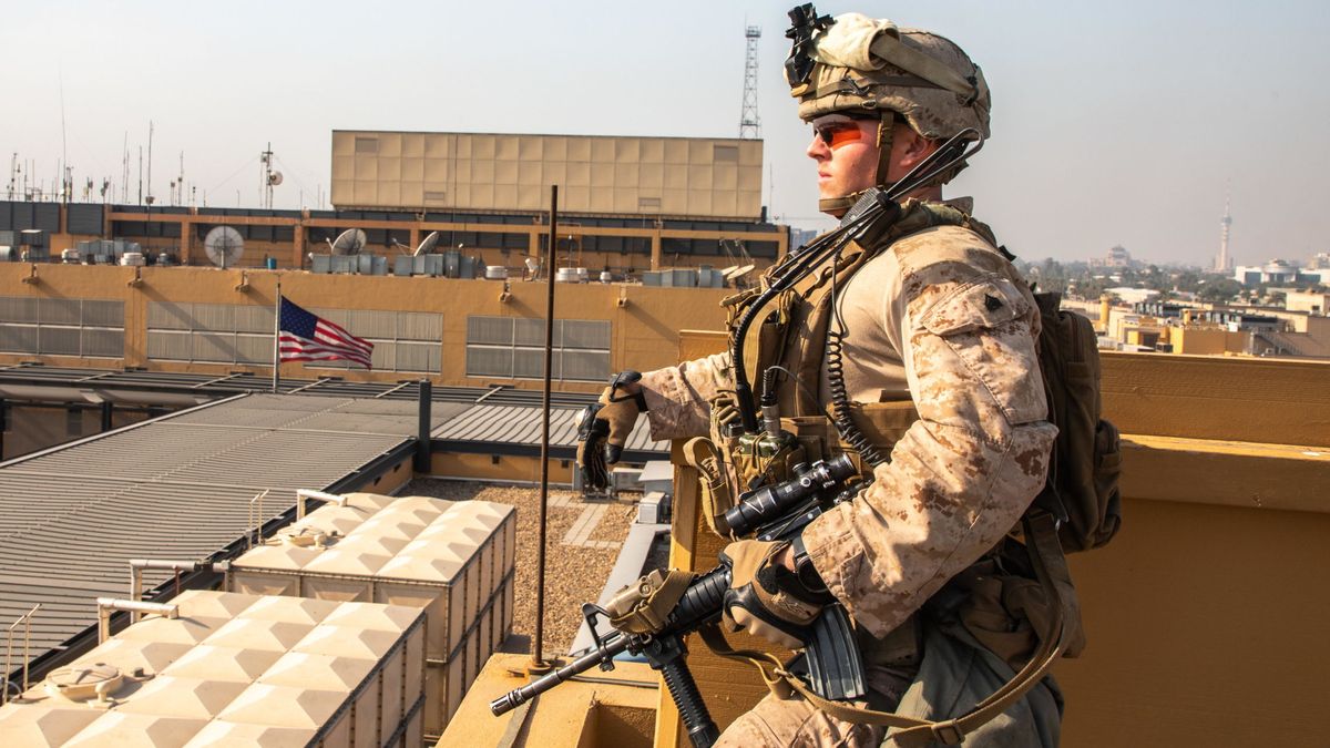 Varios misiles impactan en una base militar con soldados de EEUU al norte de Bagdad