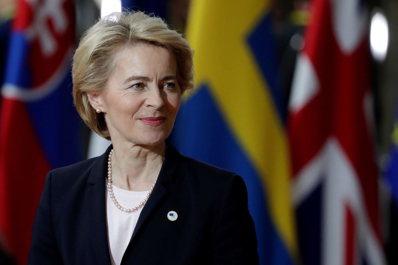 La nueva presidenta de la Comisión Europea, Ursula von der Leyen. (Reuters)