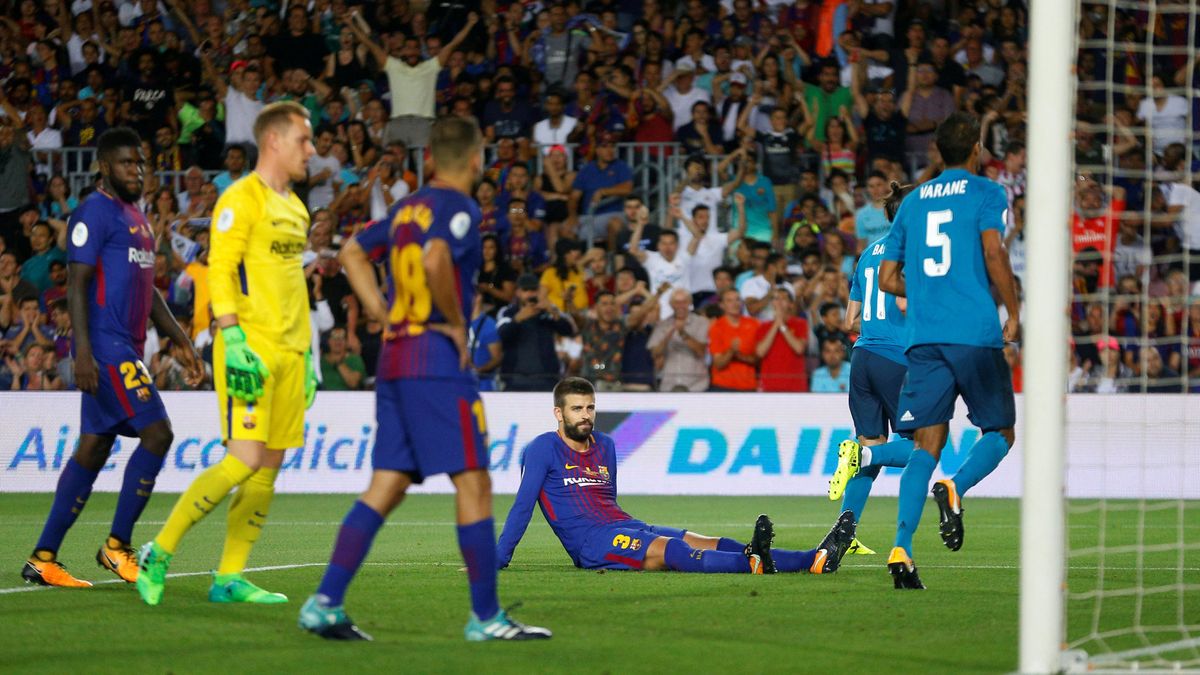El caos es tal que hasta el Camp Nou aplaudió el gol de Cristiano Ronaldo