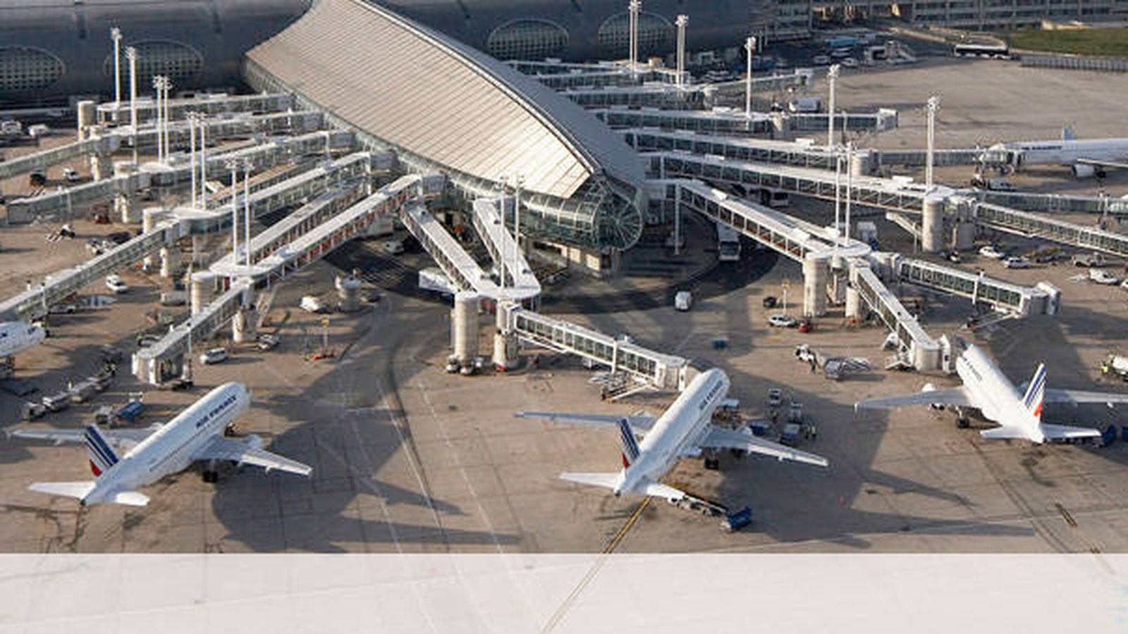 Foto: Aeropuerto Charles De Gaulle, en París. 