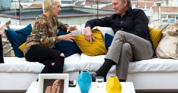 Foto: Ana Torroja y Bertín Osborne en 'Mi casa es la tuya'. (Mediaset España)