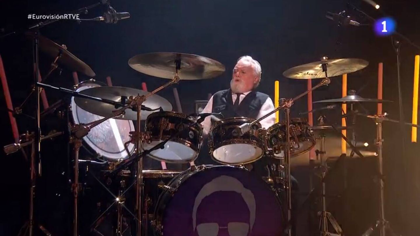 Roger Taylor, batería de Queen. (RTVE)