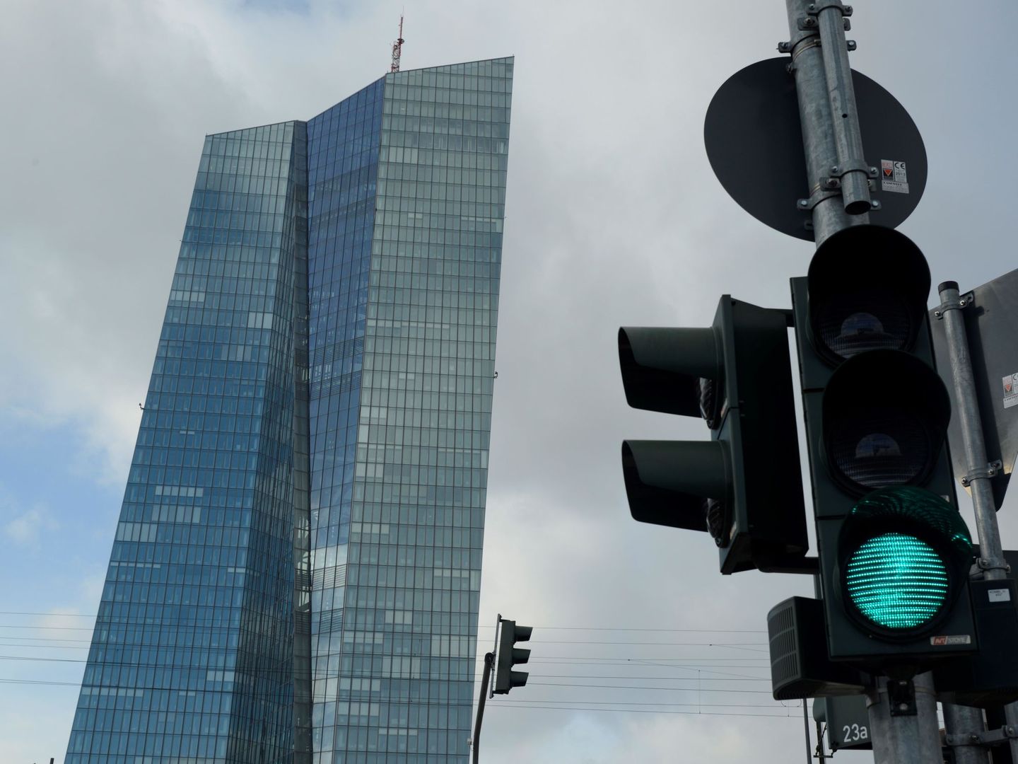 Fachada de la sede del BCE en Fráncfort. (Reuters)