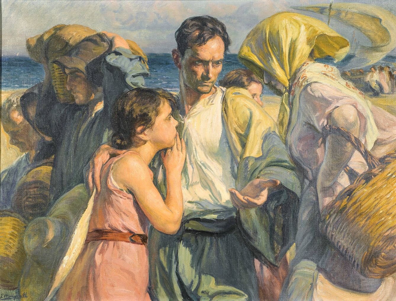 'Vuelta de la pesca' (1936), de José Mongrell.