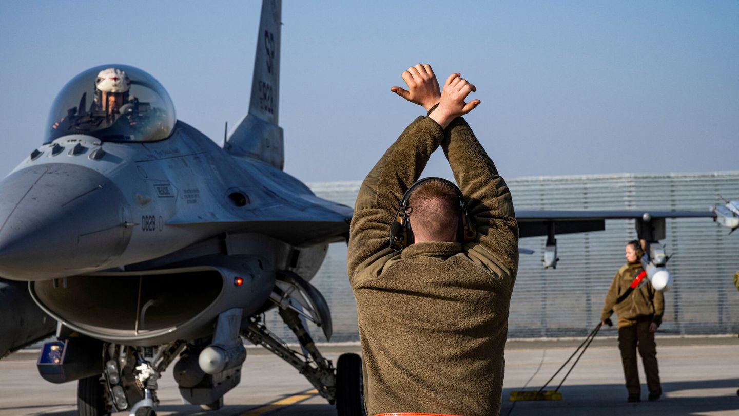 F-16. (Reuters)