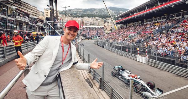 Foto: Nico Rosberg, en una de las imágenes que sube en las redes sociales. Aquí, en pleno Gran Premio de Mónaco. (Foto: Twitter.com/nico_rosberg)